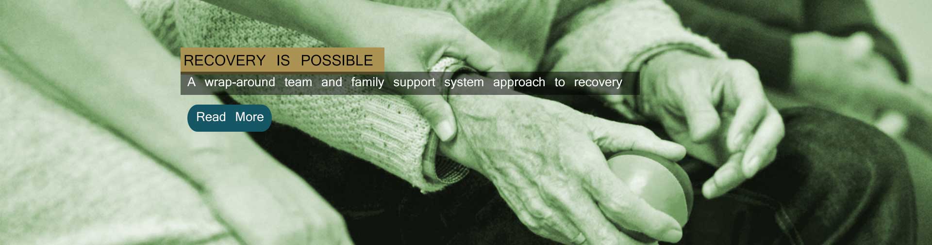 Recovery Is Possible -- Read More